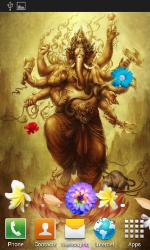 Lord Ganesha Live Wallpaper Hd截图5