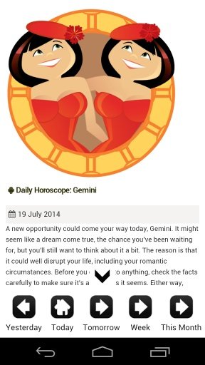 Daily Horoscopes Gemini截图3