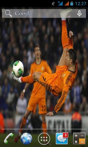 Ronaldo Live Wallpaper截图1