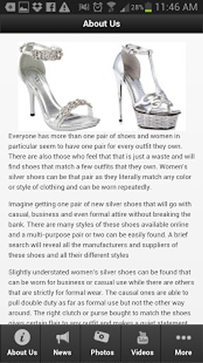 Womens Silver Shoes截图1