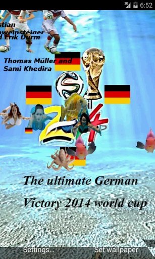 German victory 2014 world cup截图6