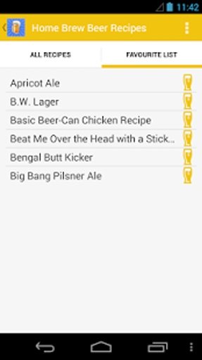 Home Brew Beer Recipes截图1