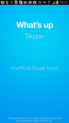 Skype What 's up on截图8