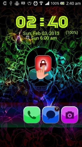 Retro Skull Go Locker截图3