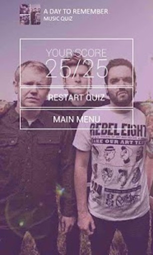 A Day to Remember Music Quiz截图4