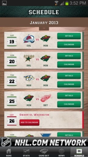 MN Wild NHL截图3