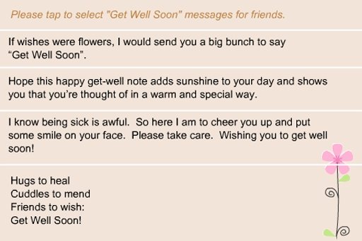 Get Well Soon Messages &amp; Cards截图2