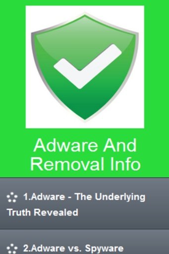 Adware and Removal Info截图3