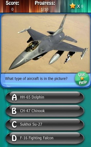 Aircrafts and Planes Quiz HD截图4