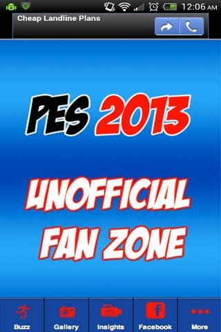 PES 2013 Unofficial Fan Zone截图5