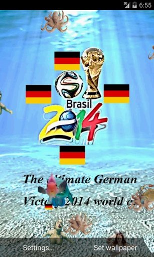 German victory 2014 world cup截图4