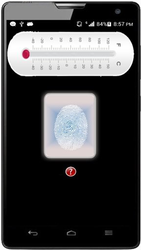 FingerPrint Thermometer Prank截图4