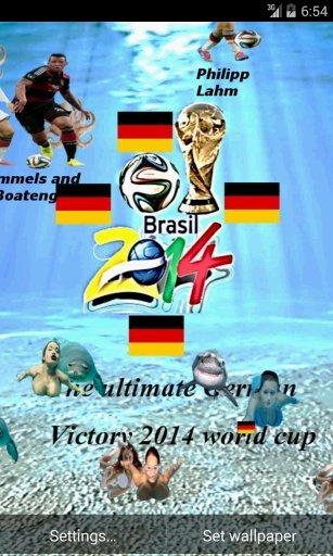 German victory 2014 world cup截图1