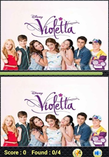 Violetta Fans Differences Game截图5