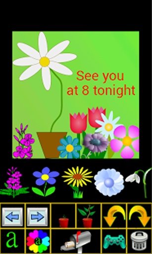 E Card Designer - Flowers截图1