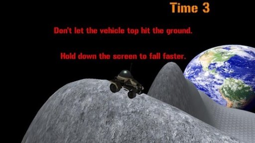 Lunar Moon Racing - free game截图5