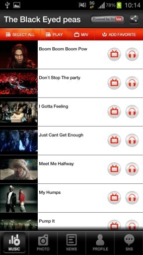 The Black Eyed peas Music截图1