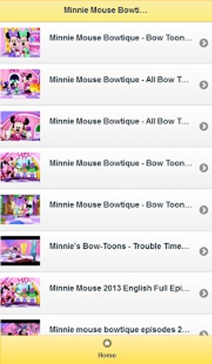 Minnie Mouse Bowtique Fan App截图5