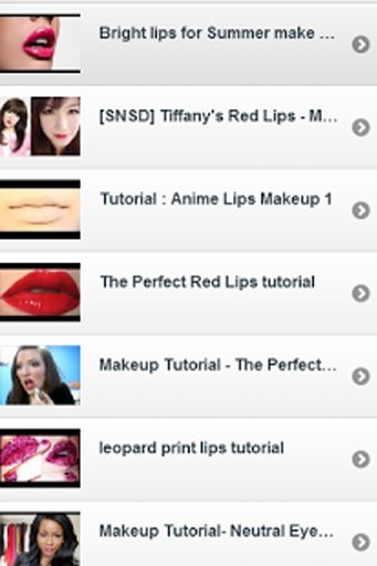 Lips Makeup Tutorial Video截图3