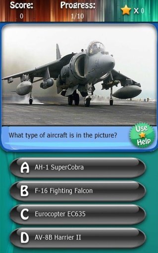 Aircrafts and Planes Quiz HD截图3