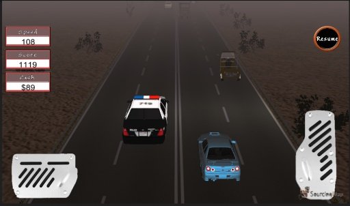 Desert Traffic Racer - 3D截图4