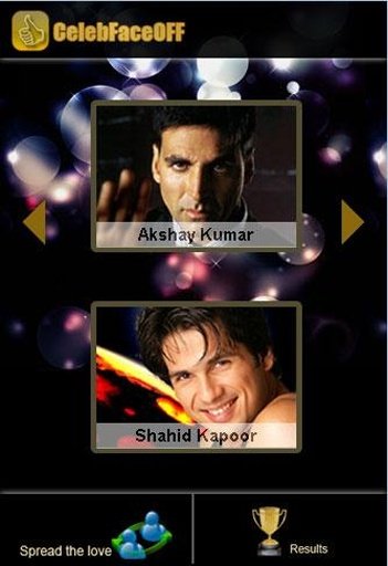 Bollywood celeb faceoff - Male截图2