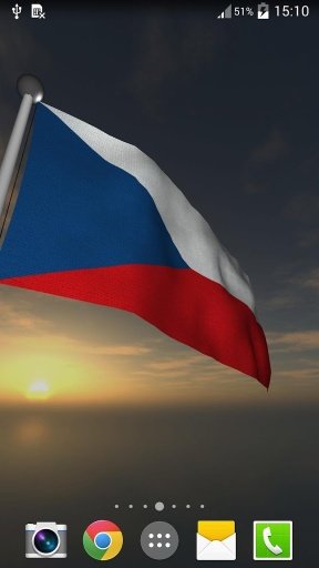 Czech Republic Flag - LWP截图4