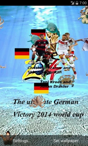 German victory 2014 world cup截图2