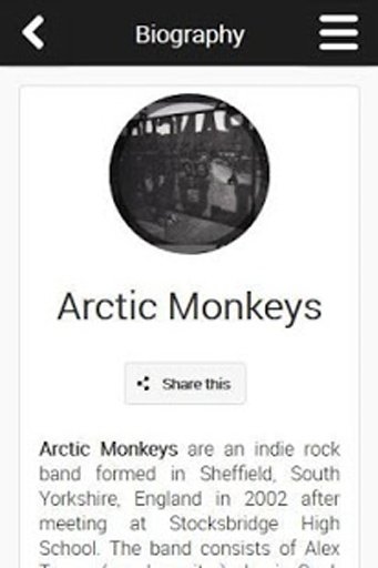 Arctic Monkeys Song Lyrics截图5