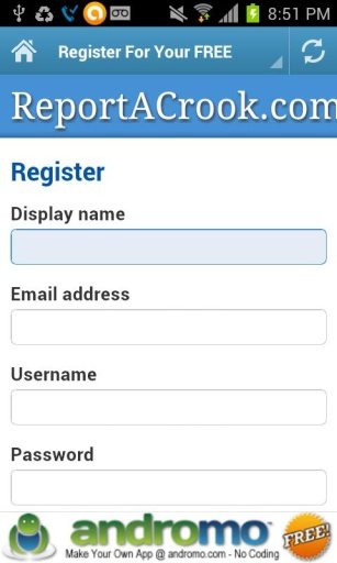 Report A Crook!截图1