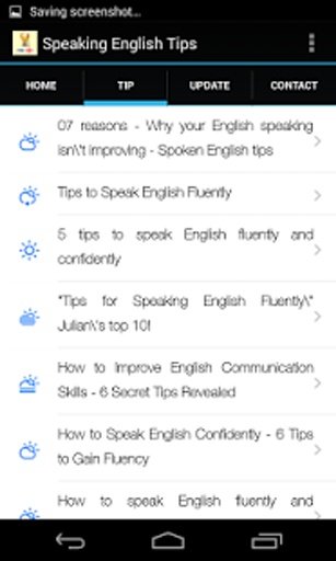 Speaking English Tips截图4