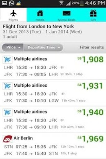 Airline Tickets &amp; Hotel Rooms截图7