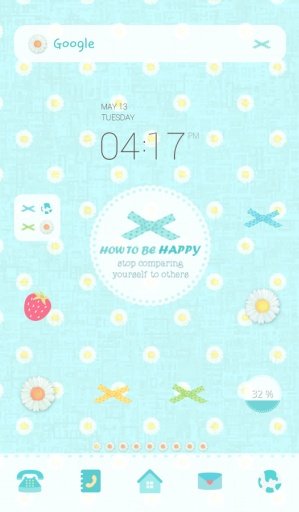 how to be happy 도돌런처 테마截图5