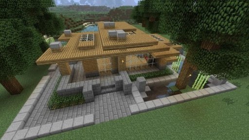 Minecraft House Tutorial截图1