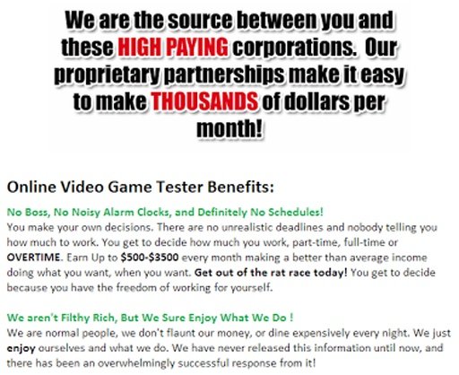 Get Paid To Play Video Games截图3