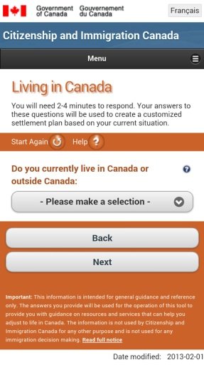 Canada Newcomers Guide截图1