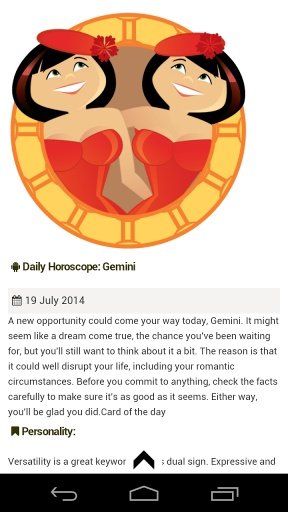 Daily Horoscopes Gemini截图1