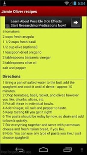 Jamie Oliver recipes截图6