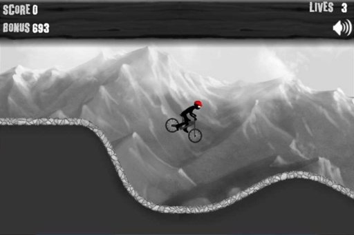 Stickman Downhill Bike截图2