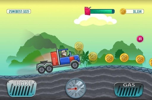 Cars Hill Climb Race截图2