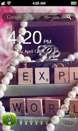 Light Bulb Lock Screen截图1