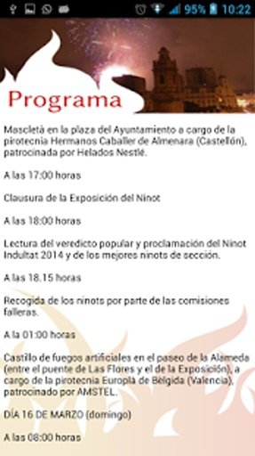 Guía de Fallas Valencia 2014截图5