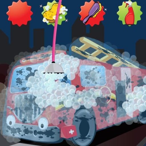 Firetruck wash截图2