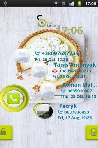 Key Lime Pie Theme ActiveLock截图4