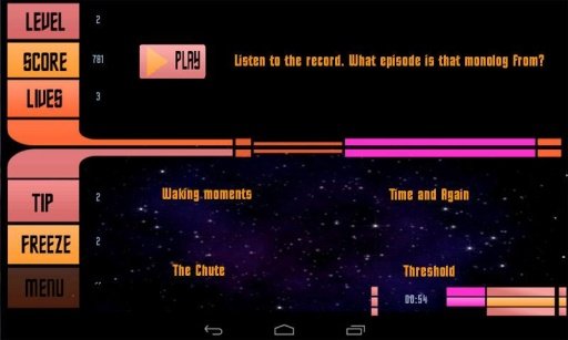 Star Trek Quiz 3D截图1