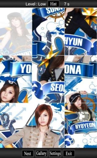 SNSD Puzzle Games截图2