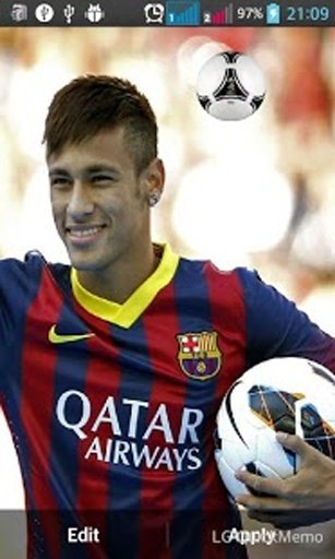 Neymar HD Live Wallpaper截图7