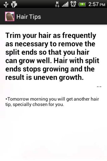 Hair Tips截图1