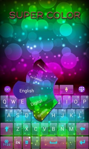 super color go keyboard Theme截图6