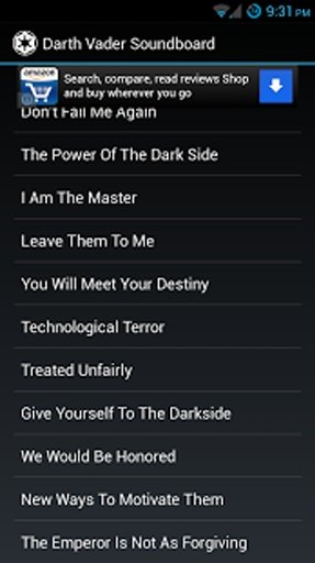 Darth Vader Soundboard截图2